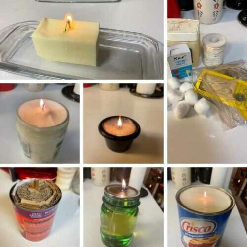 DIY Emergency Candles Road to Reliance